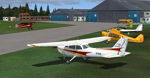 CIX VFR Club buildings are under construction 
